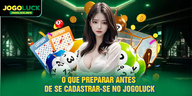 Abra uma conta JOGOLUCK em 4 passos